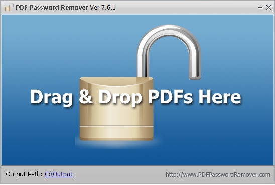 PDF Password Remover特别版免注册激活码 PDF解除限制 v7.6.1