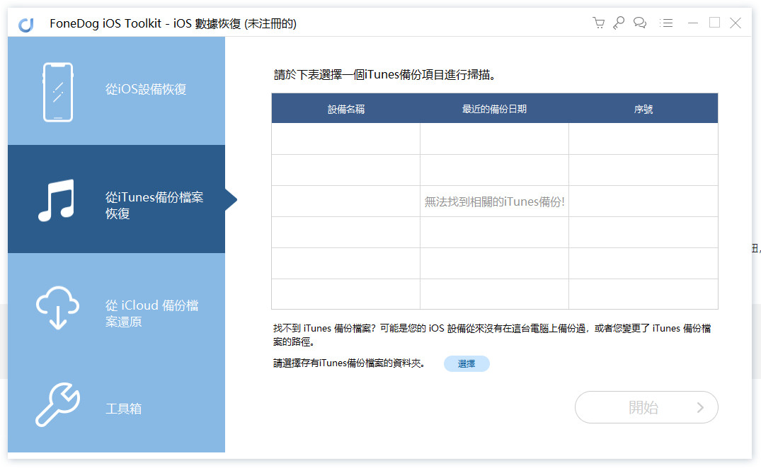 FoneDog iOS Toolkit特别版中文 苹果数据恢复软件注册激活 v2.1.80