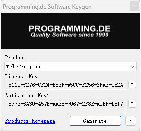 老趣网 - TelePrompter特别版中文注册机激活 电脑桌面提词器 v2.7.1