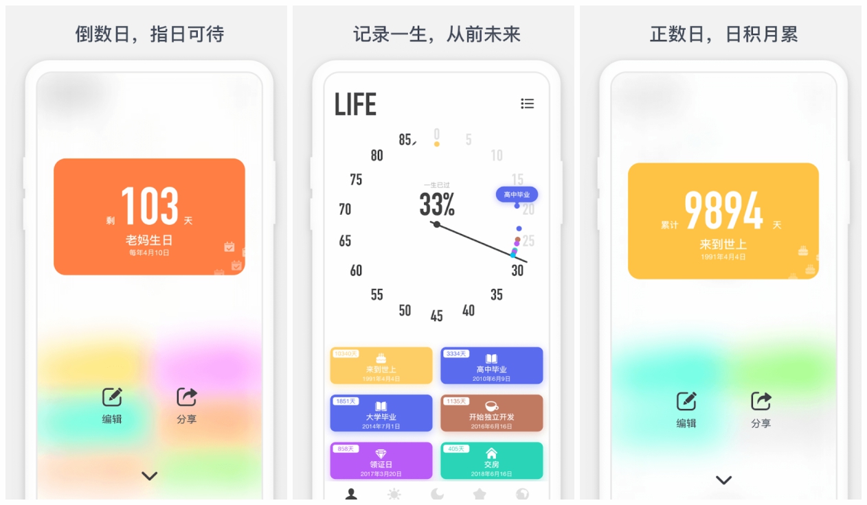 老趣网 - 时光提醒APP 解锁高级版去更新 手机倒数日 纪念日提醒 v1.10.8