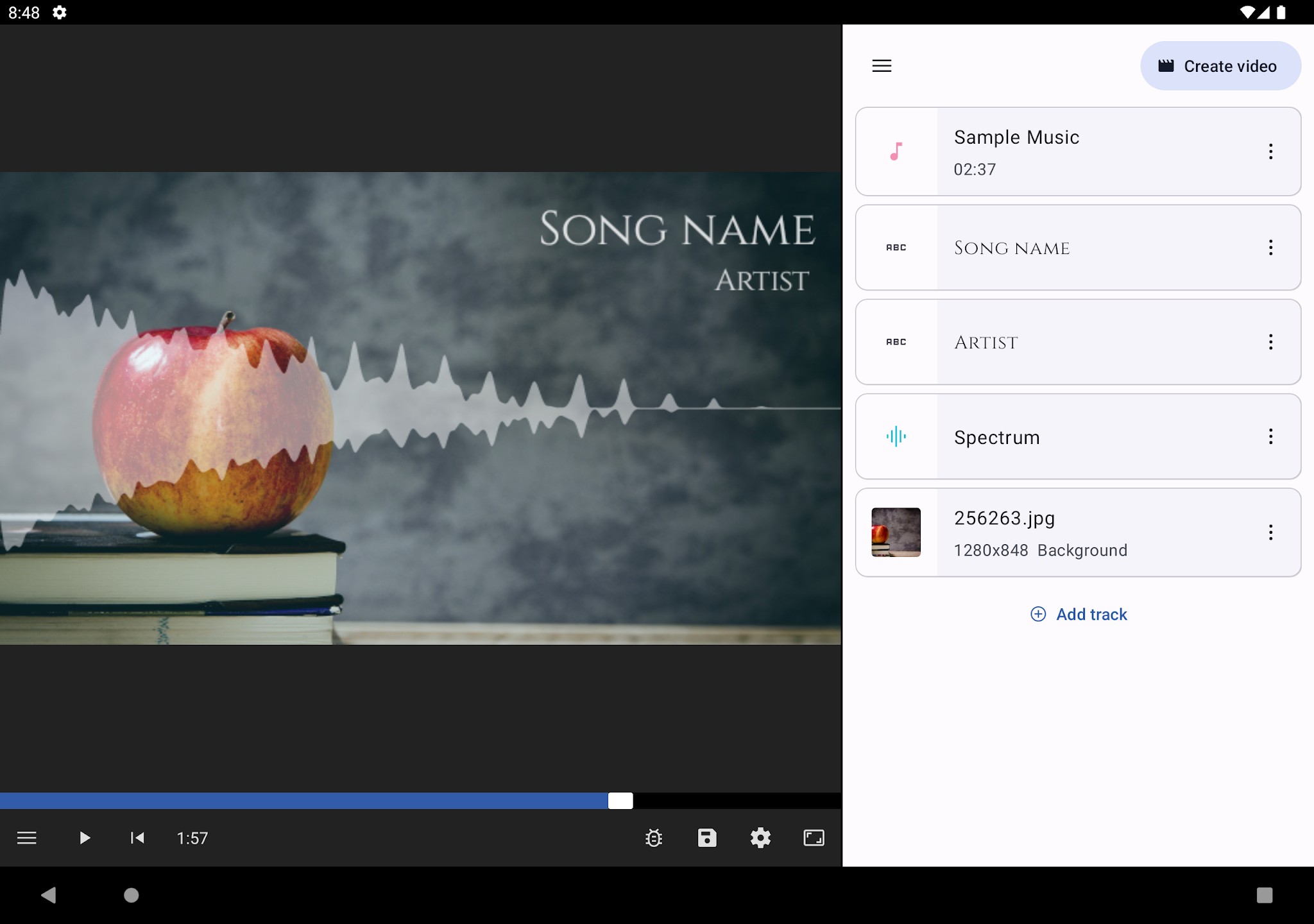 Visualization Video Maker 高级版 音乐可视化 视频制作软件 v2.3.1