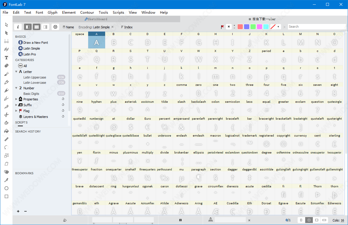 FontLab 8 特别版注册机激活 字体设计编辑软件 v8.4.2.8950