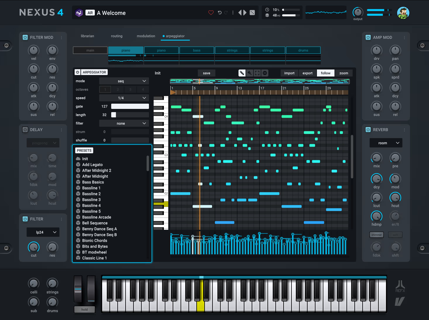 ReFX Nexus 4 特别版注册激活 音乐制作插件 音效合成器 v4.5.13
