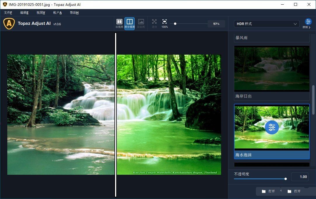 Topaz Adjust AI特别版汉化中文激活 AI智能图片优化软件 v1.0.6