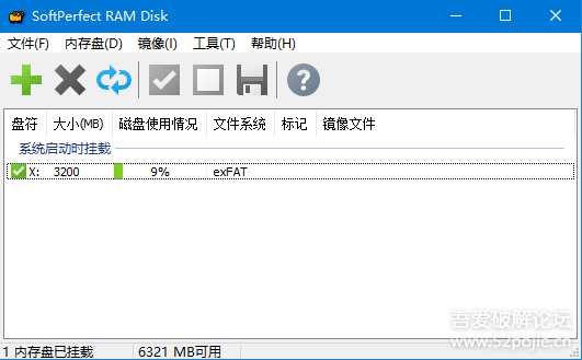 老趣网 - SoftPerfect RAM Disk特别版中文注册码 虚拟内存盘软件 v4.4.2