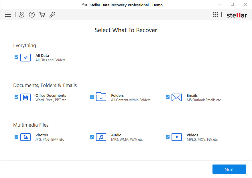Stellar Data Recovery Pro特别版激活 电脑数据恢复软件 v11.0.0.8