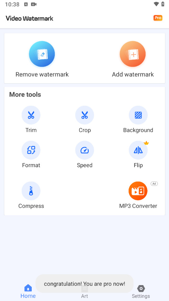 Watermark Remover 高级版解锁 安卓视频编辑 加去水印 剪切压缩 v2.0.4