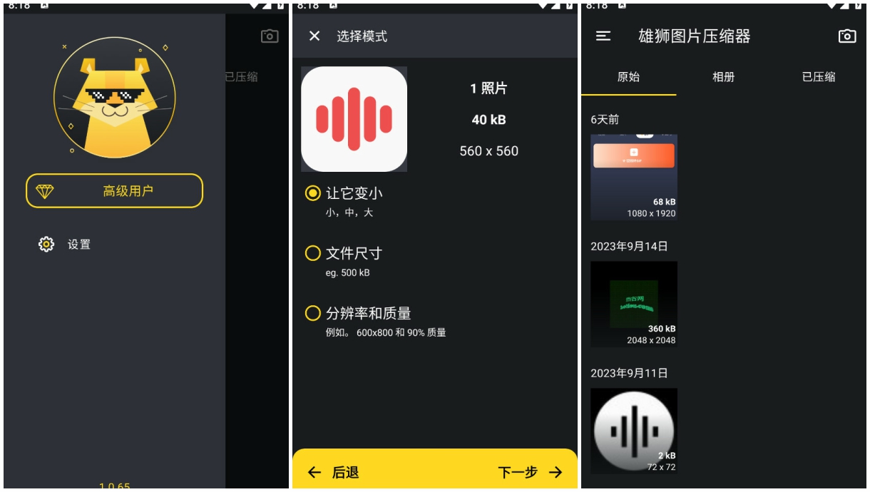 Compress Photo Puma 雄狮图片压缩器 解锁高级版中文 v1.0.83 b83