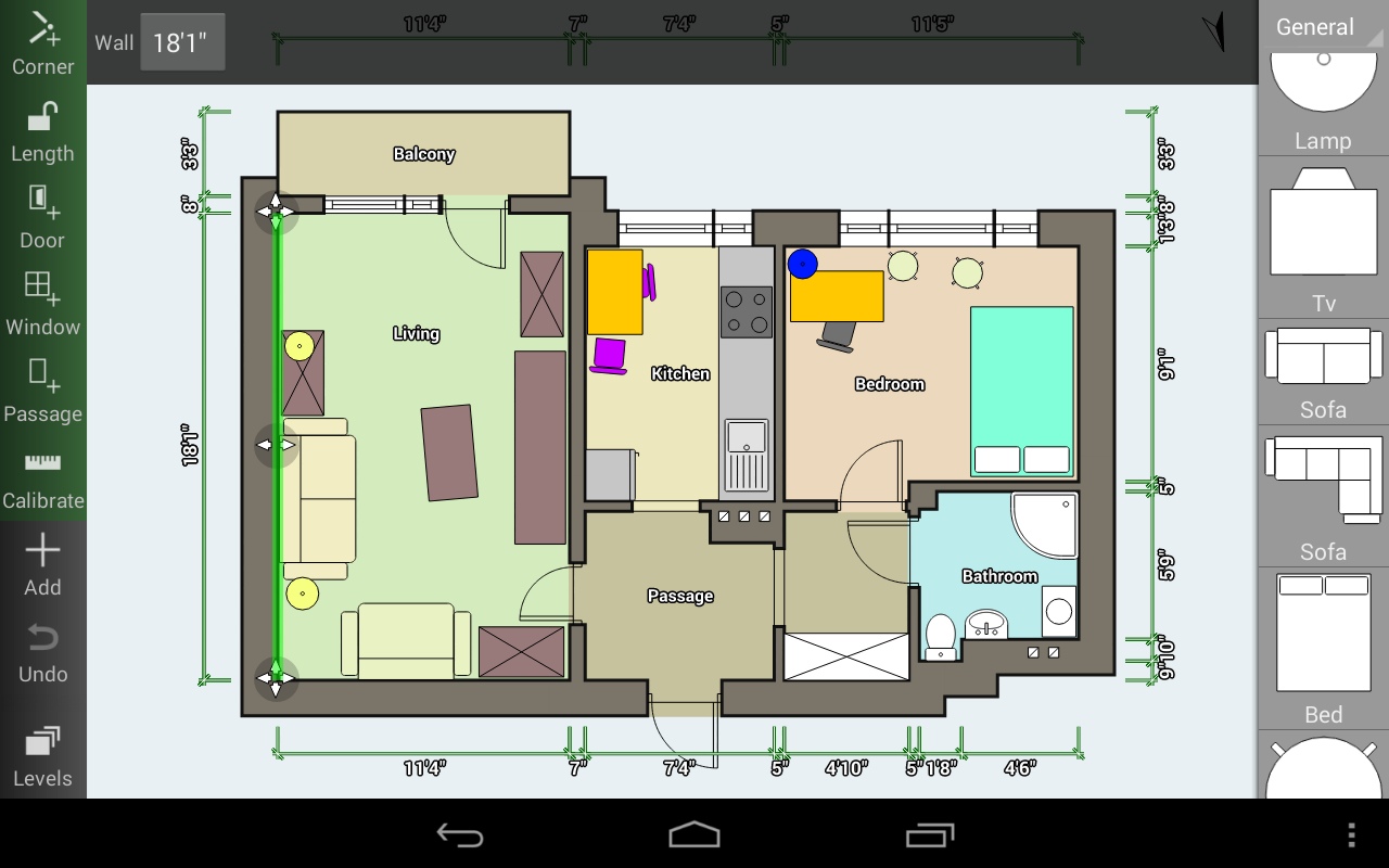 Floor Plan Creator 解锁完整版 3D房屋装修平面图设计工具 v3.6.8