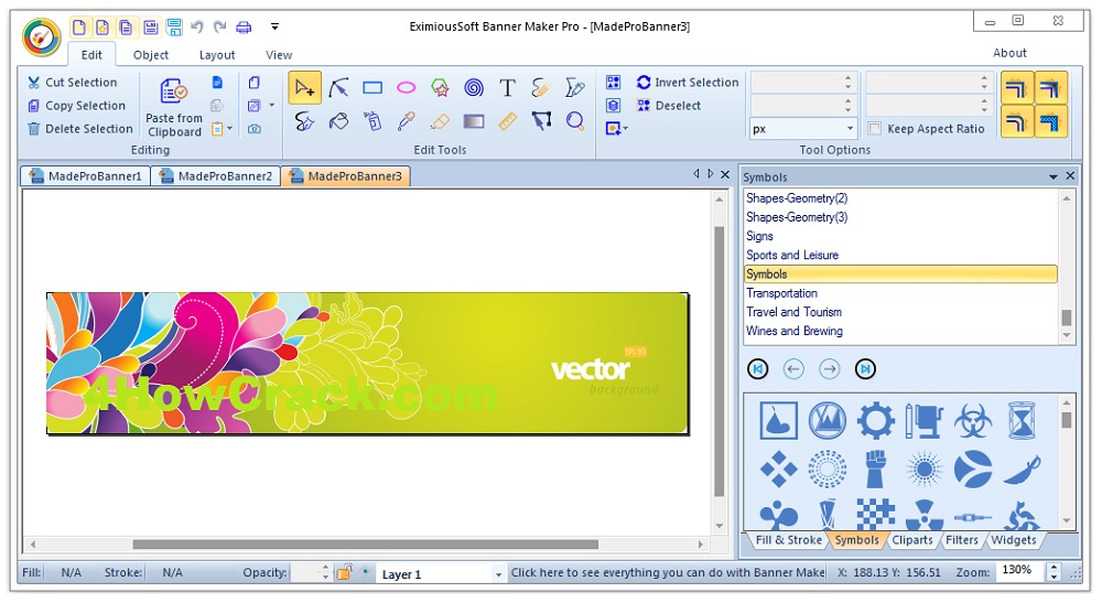 EximiousSoft Banner Maker Pro特别版激活 横幅广告设计工具 v5.24
