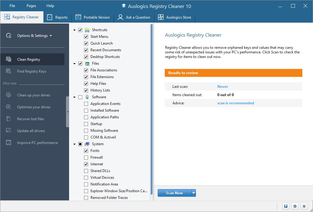 老趣网 - Auslogics Registry Cleaner Pro特别版 注册表清理工具 v10.0.0.6