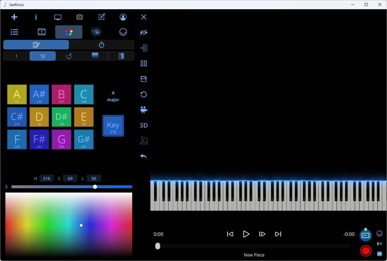 SeeMusic Pro特别版注册机激活 电脑钢琴音乐可视化特效软件 v6.5