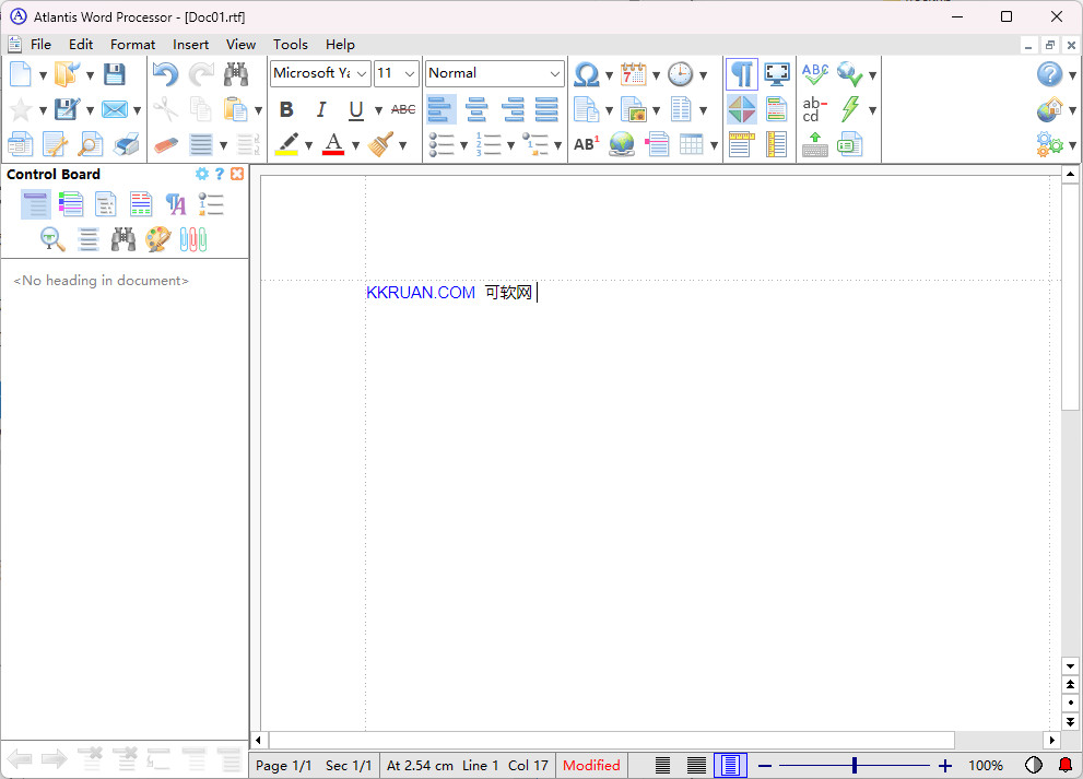 Atlantis Word Processor 绿色版 文档编辑工具 文字处理软件 v4.4.3.6