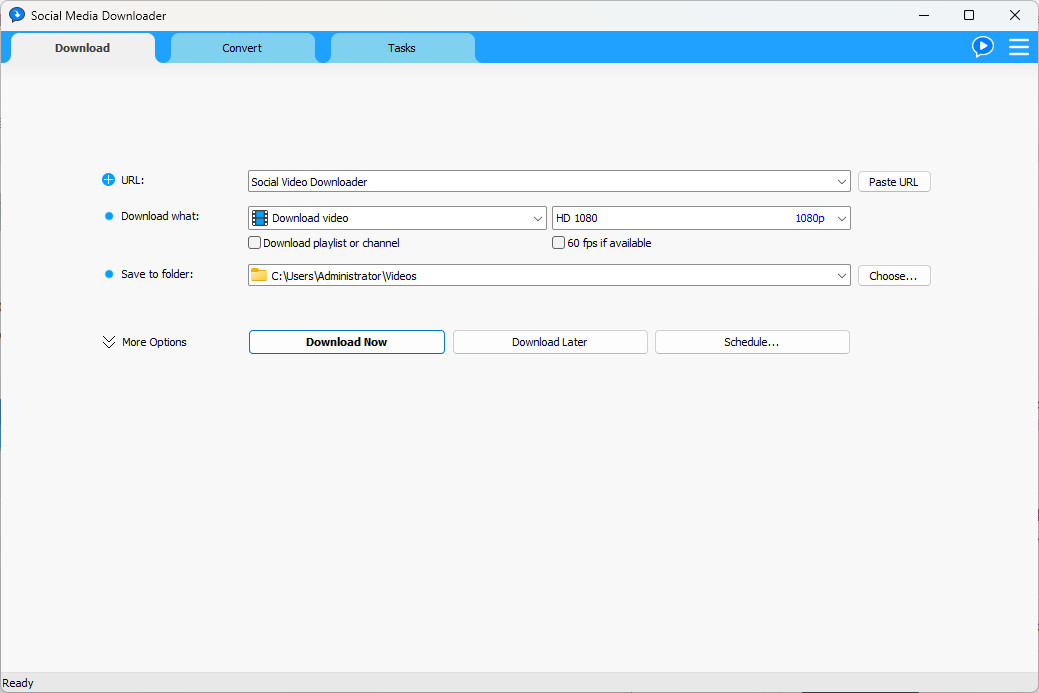Social Video Downloader 绿色版 多平台视频下载工具 v7.3.2