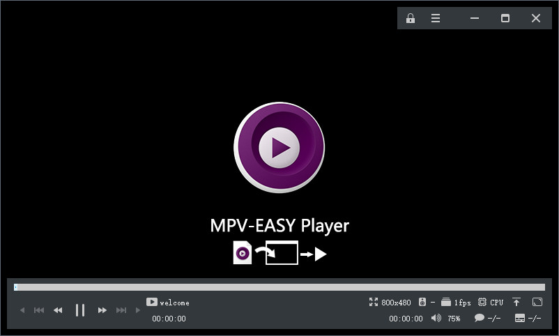 MPV-EASY Player 中文绿色版 电脑本地视频播放器 v0.39.0.2