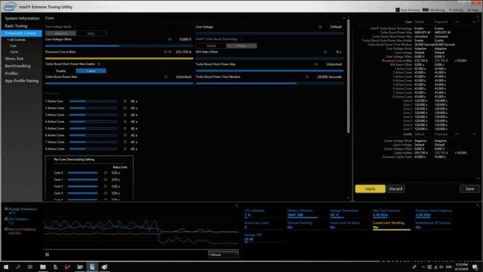 XTU超频软件 Intel Extreme Tuning Utility官方版 CPU超频优化工具 v10.0.1.31