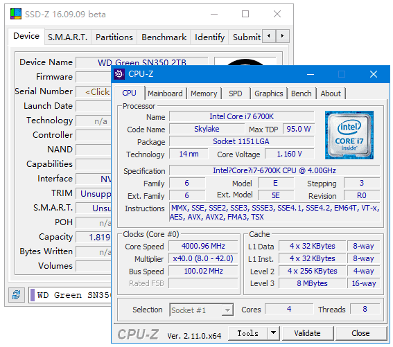 Z-Info 绿色便携版 电脑硬件监测工具组合套装 v1.0.45.38