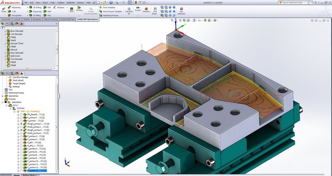 SolidCAM 2023 特别版中文激活 SolidWorks插件 SP1